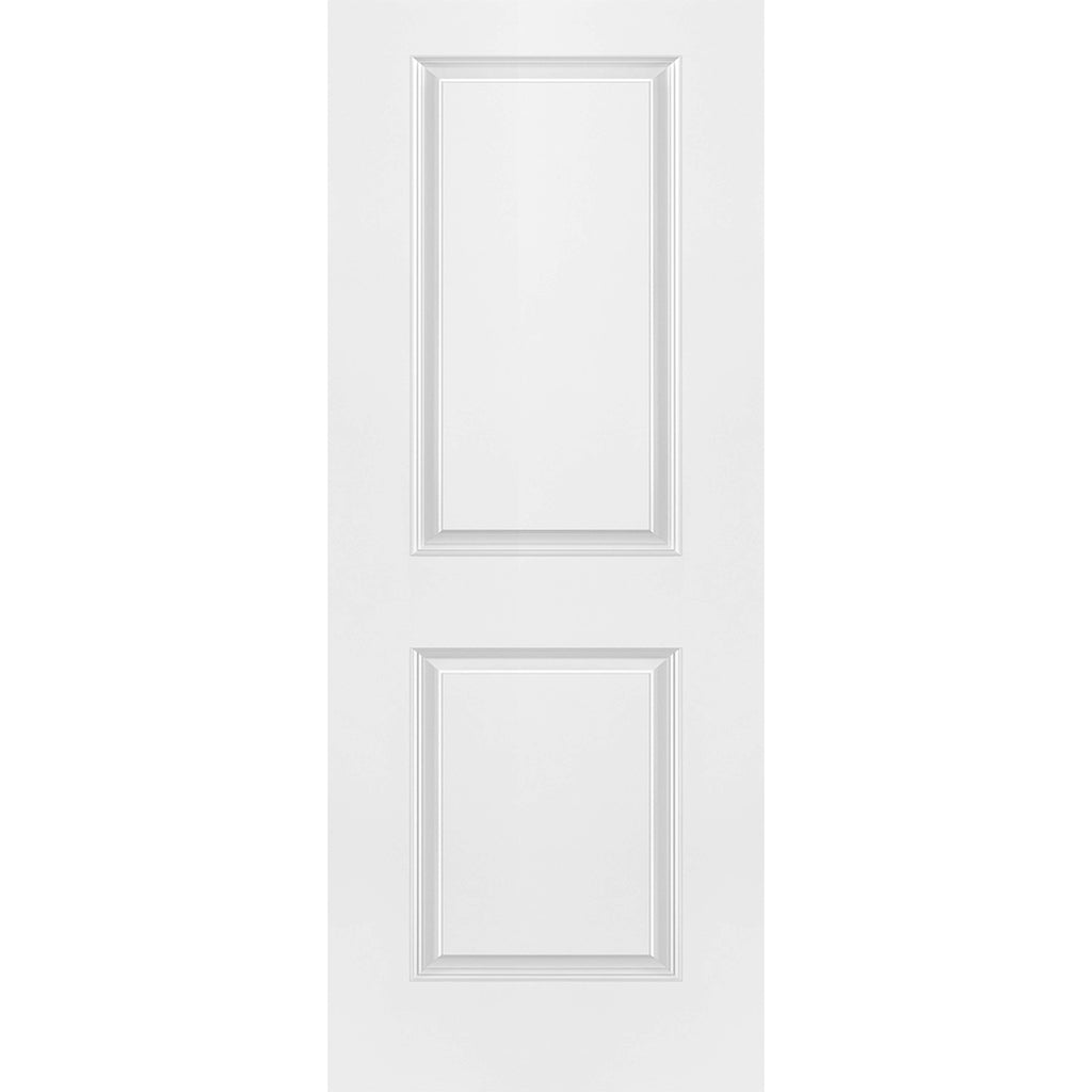 2-Panel Smooth Hollow Door Raised