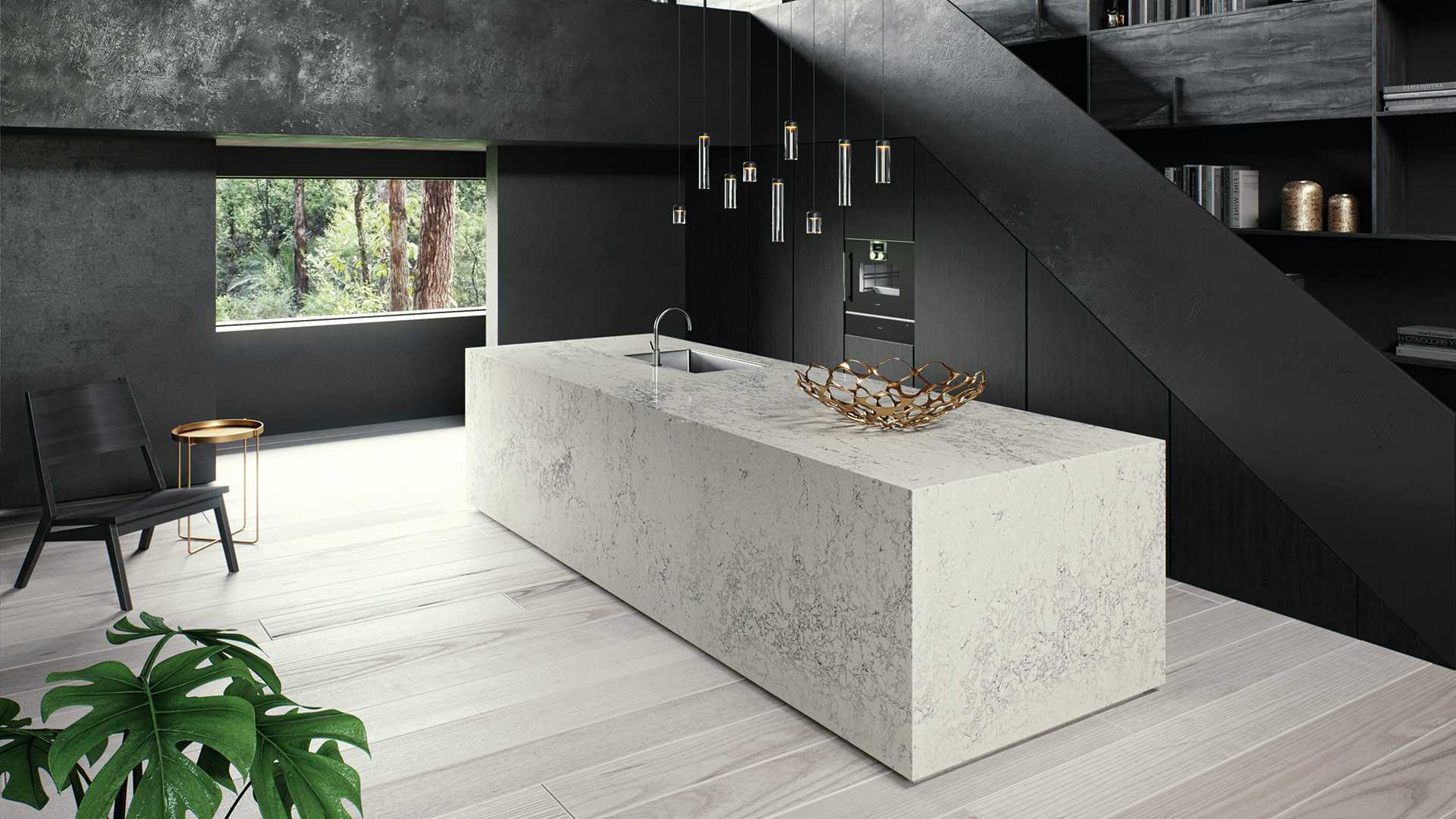 5043 Montblanc Quartz Countertop