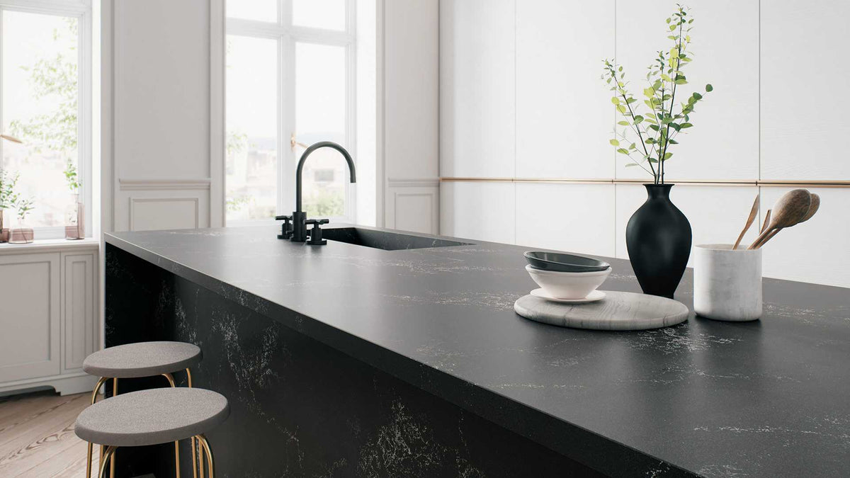 5101 Empira Black Quartz Countertop