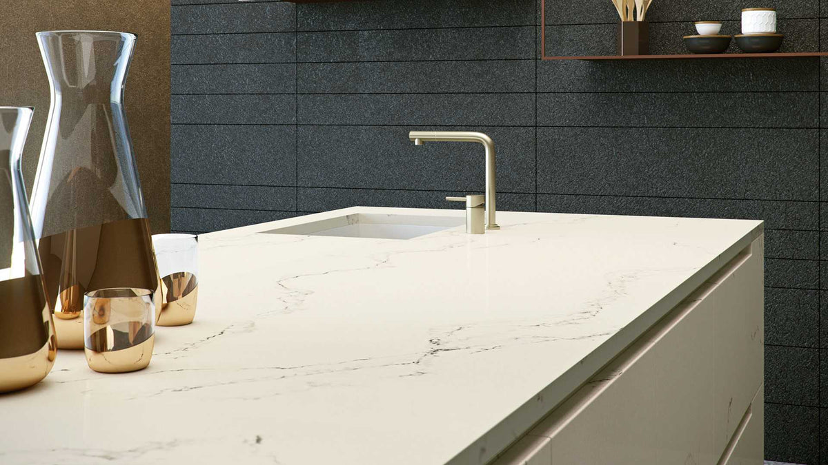 5111 Statuario Nuvo Quartz Countertop