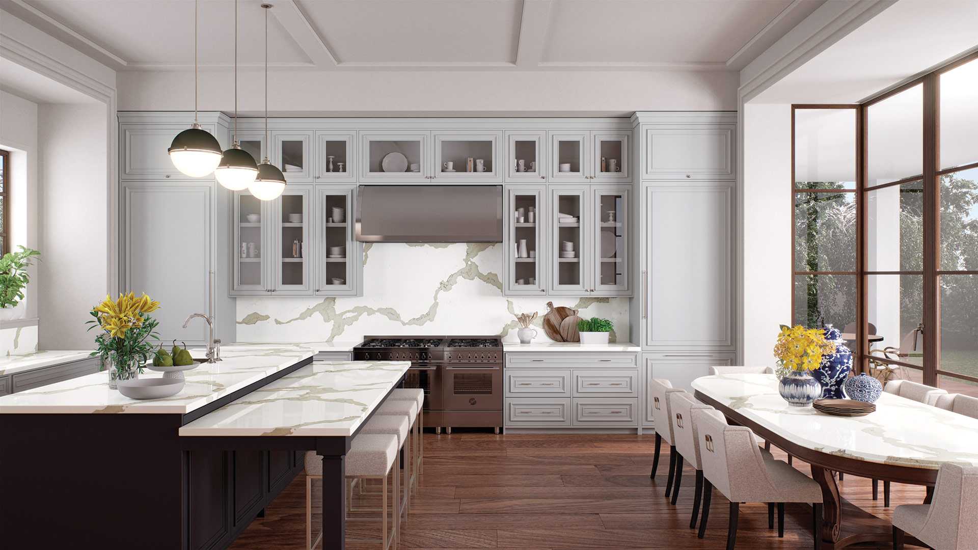 5114 Calacatta Quartz Countertop