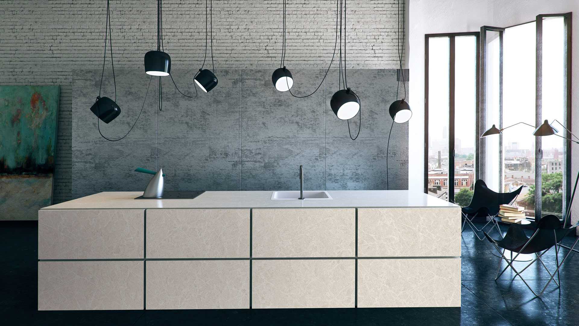 5130 Cosmopolitan White Quartz Countertop