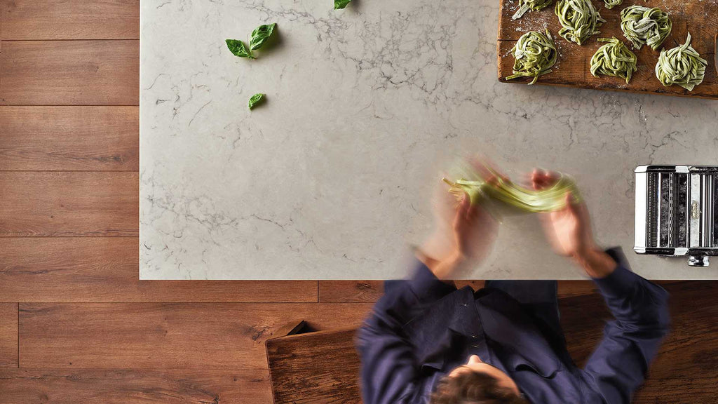 5211 Noble Grey Quartz Countertop