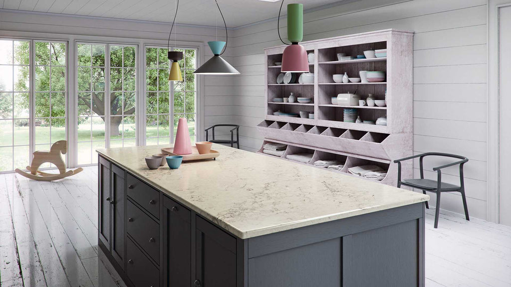 5211 Noble Grey Quartz Countertop
