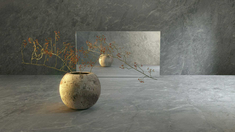 533 Silverdrop Porcelain Countertop
