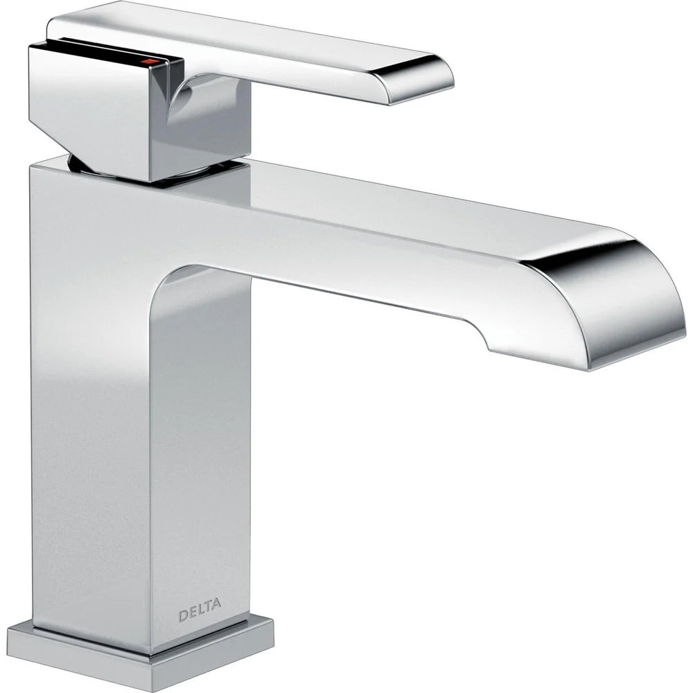 Delta Modern Angular Single Handle Project-Pack Bathroom Faucet