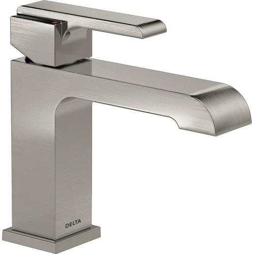 Delta Modern Angular Single Handle Project-Pack Bathroom Faucet