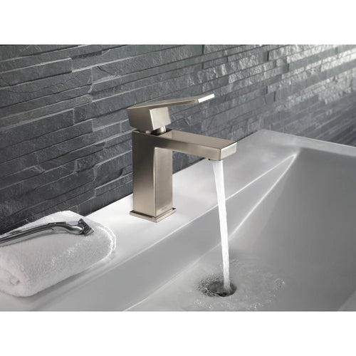 Delta Modern Angular Single Handle Project-Pack Bathroom Faucet