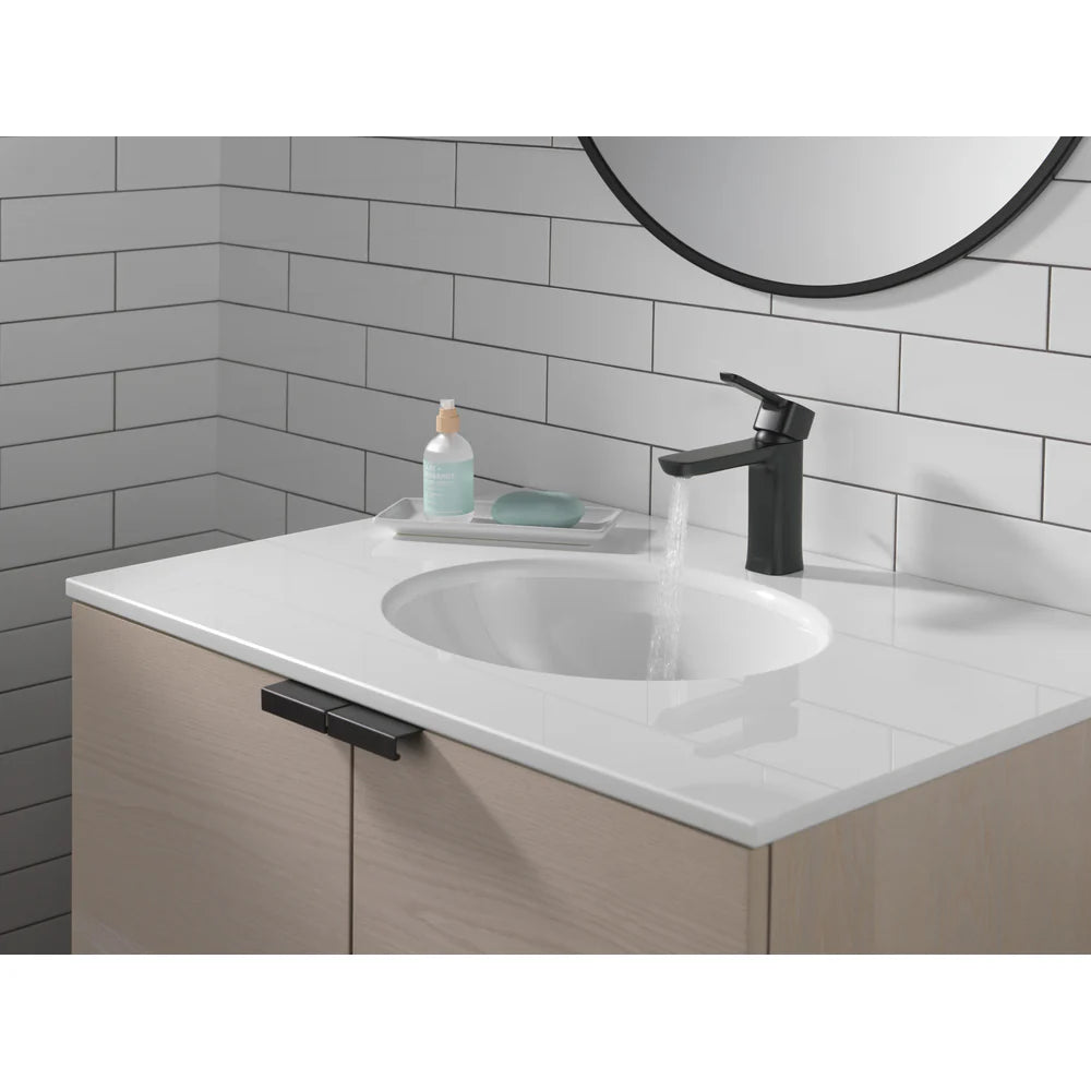 Delta Modern Kami Single Handle Project-Pack Bathroom Faucet