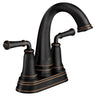 American Standard Delancey 4-Inch Centerset 2-Handle Bathroom Faucet with Lever Handles, 1.2 GPM