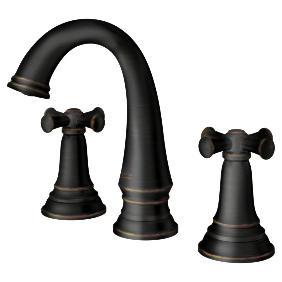 American Standard Delancey 8-Inch Widespread 2-Handle Bathroom Faucet with Cross Handles, 1.2 GPM