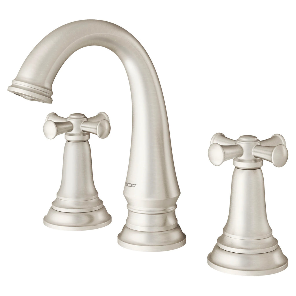 American Standard Delancey 8-Inch Widespread 2-Handle Bathroom Faucet with Cross Handles, 1.2 GPM