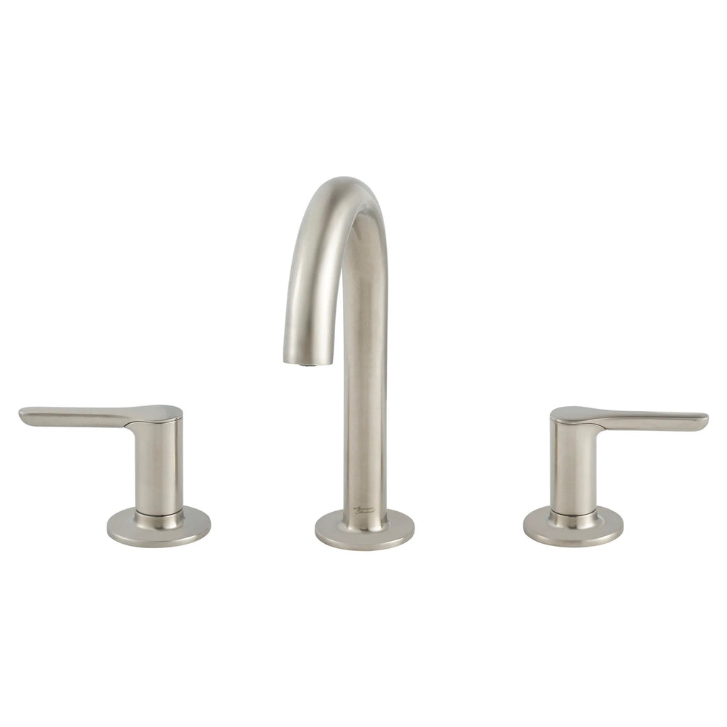 American Standard Studio S 8-Inch Widespread Bathroom Faucet with 2 Lever Handles, 1.2 GPM Flow Rate