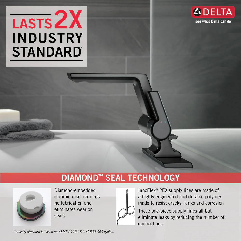 Delta Pivotal Single Handle Bathroom Faucet