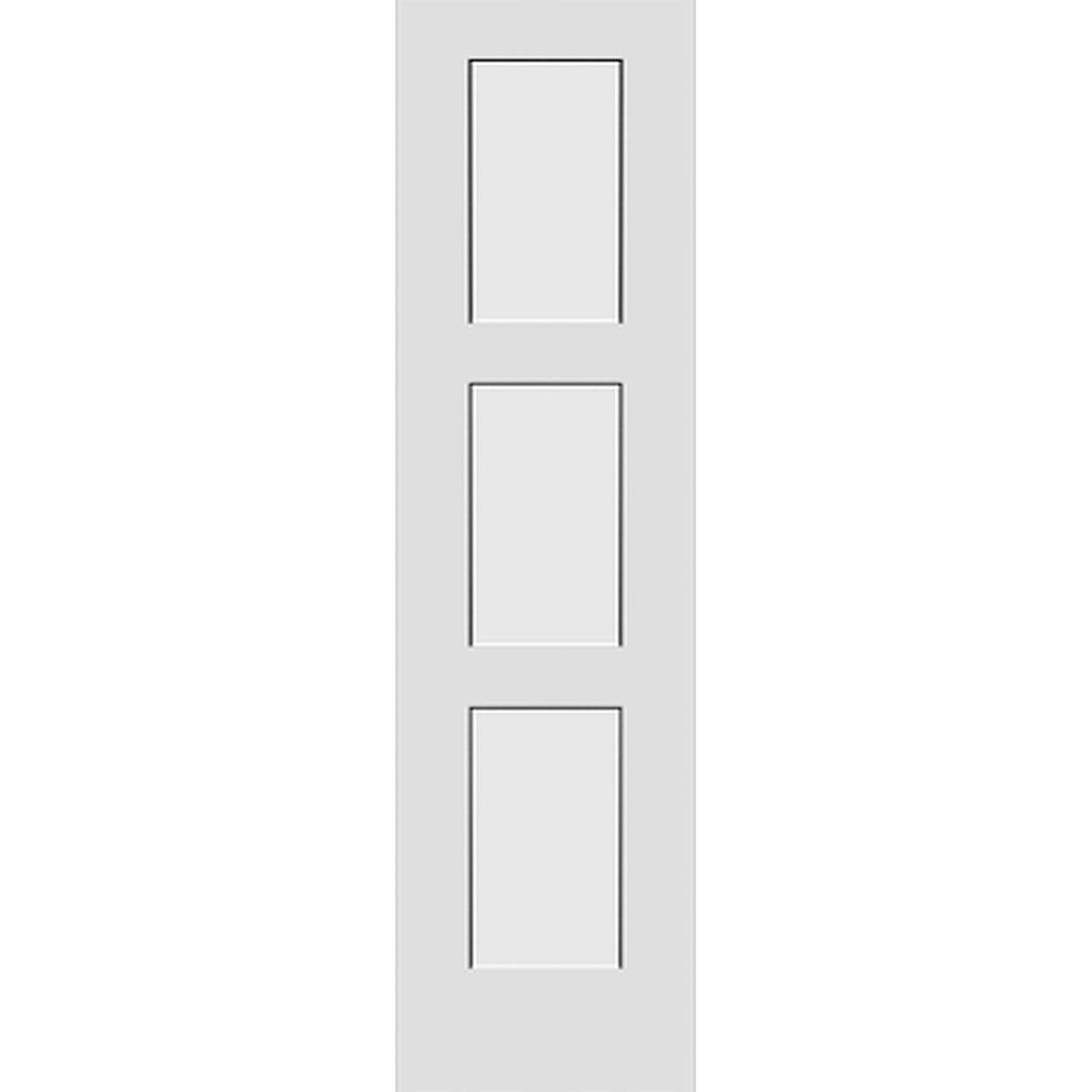 Shaker 3-Panel Solid Door