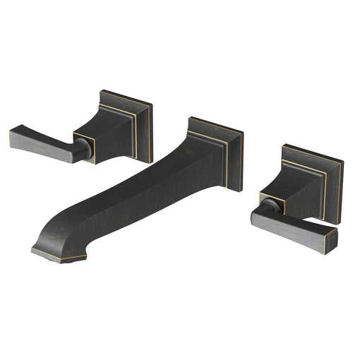American Standard Town Square S 2-Handle Wall Mount Bathroom Faucet with Lever Handles, 1.2 GPM