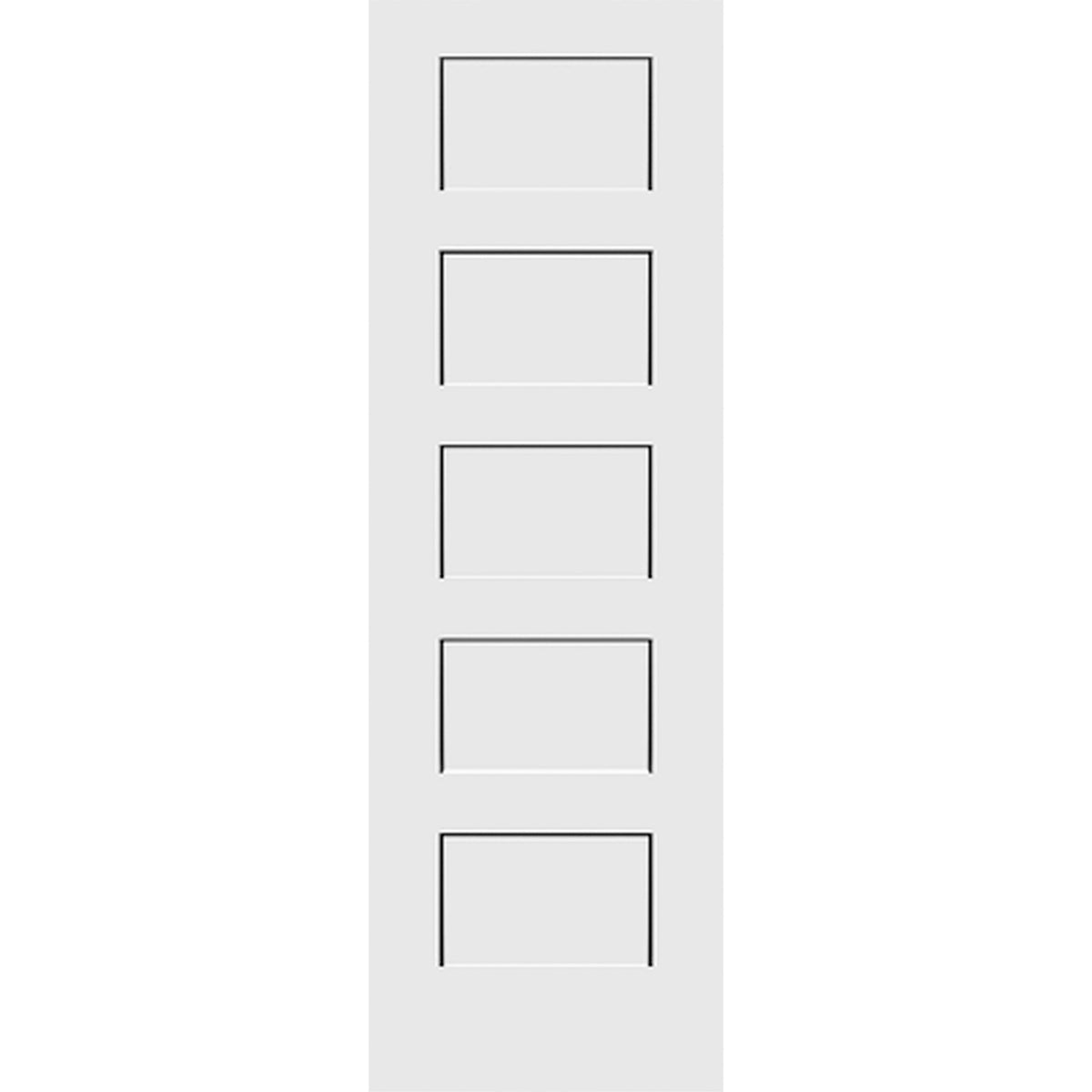 Shaker 5-Panel Solid Door