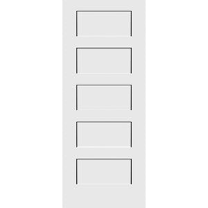Shaker 5-Panel Solid Door