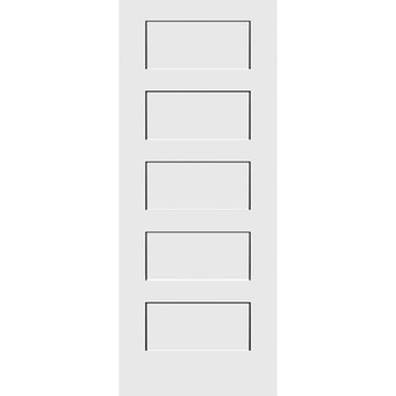 Shaker 5-Panel Solid Door