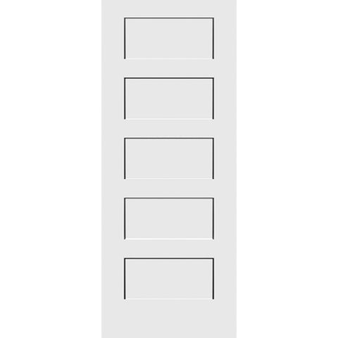 Shaker 5-Panel Solid Door