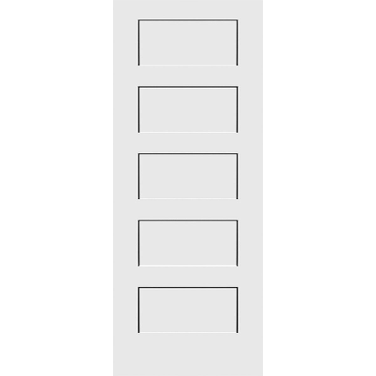 Shaker 5-Panel Solid Door