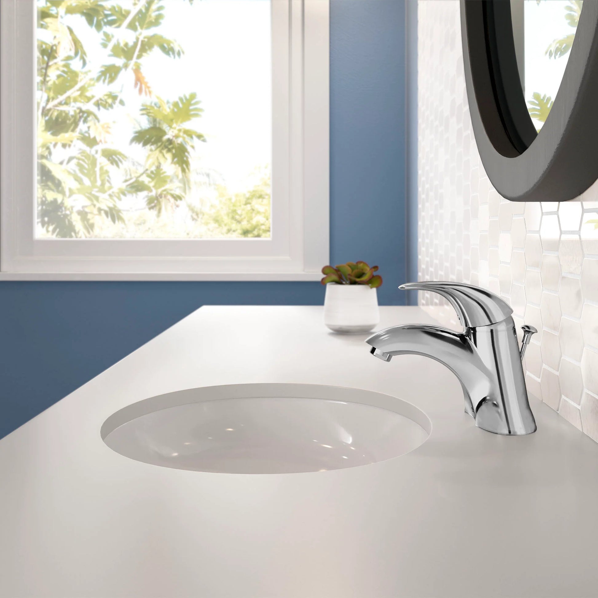 American Standard Reliant 3 4-Inch Centerset Single-Handle Bathroom Faucet with Lever Handle, 0.5 GPM Flow Rate
