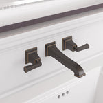 American Standard Town Square S 2-Handle Wall Mount Bathroom Faucet with Lever Handles, 1.2 GPM