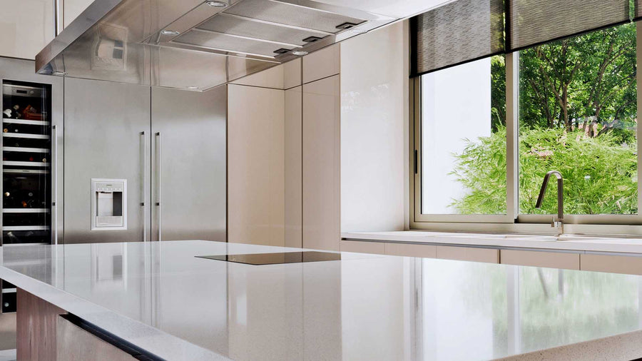 9141 Ice Snow Quartz Countertop