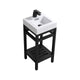 Cisco – Stainless Steel Console W/ White Acrylic Sink
