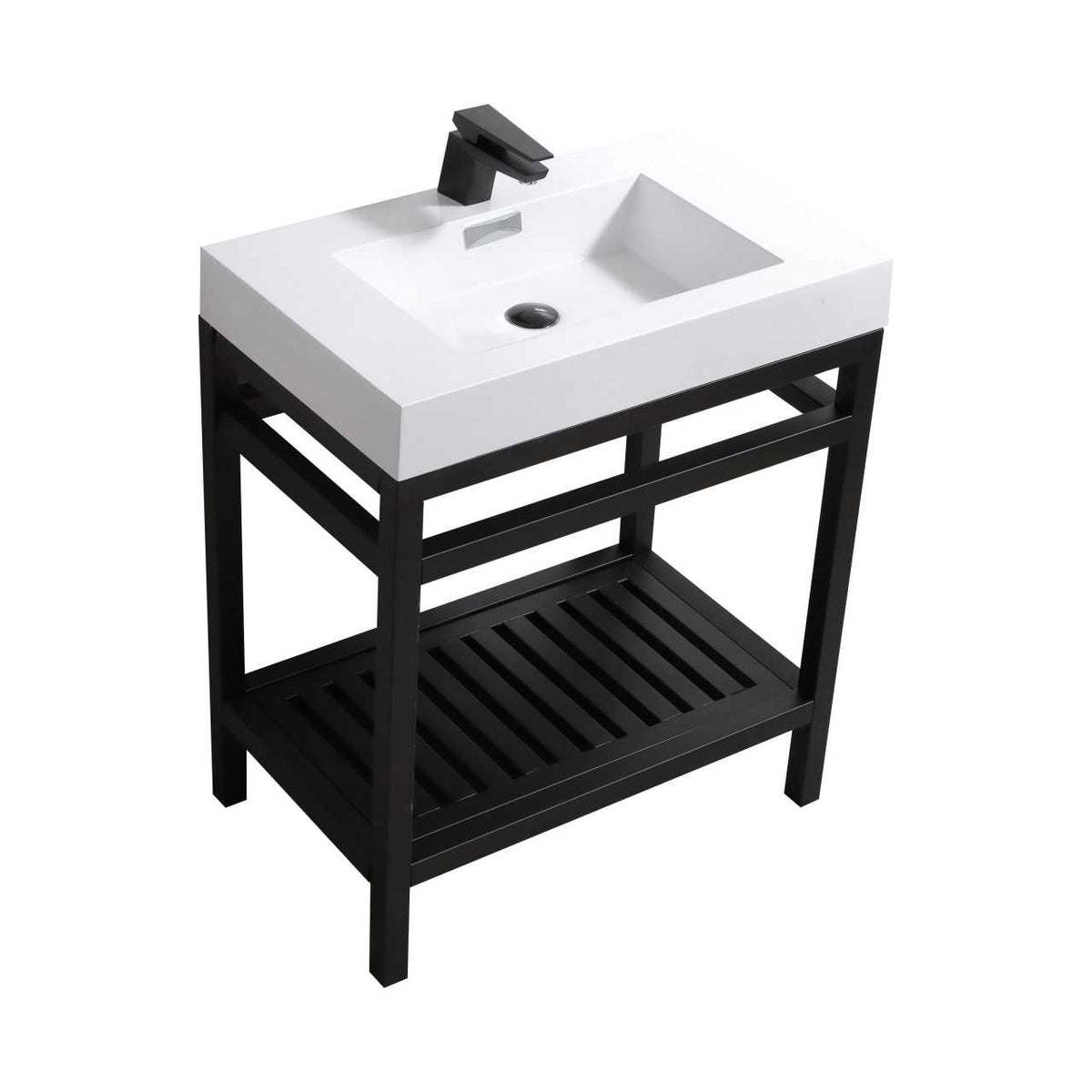 Cisco – Stainless Steel Console W/ White Acrylic Sink