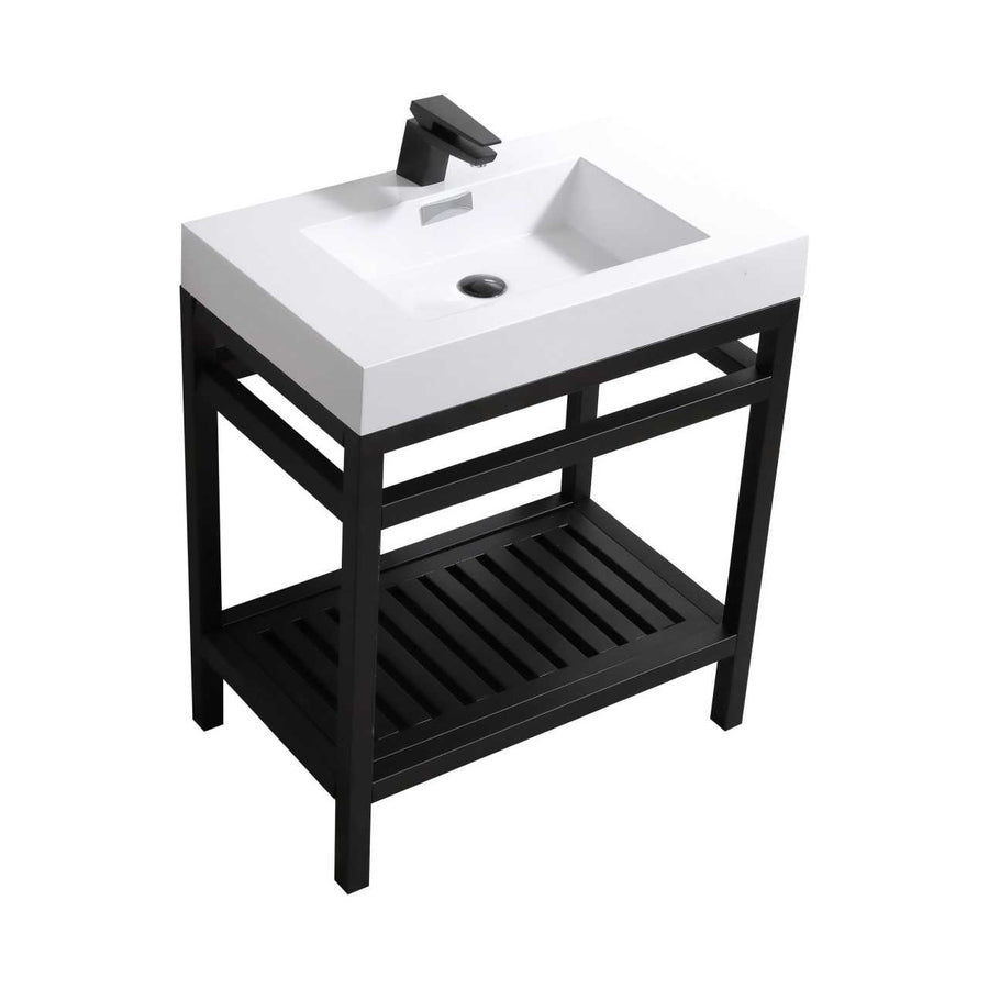 Cisco – Stainless Steel Console W/ White Acrylic Sink