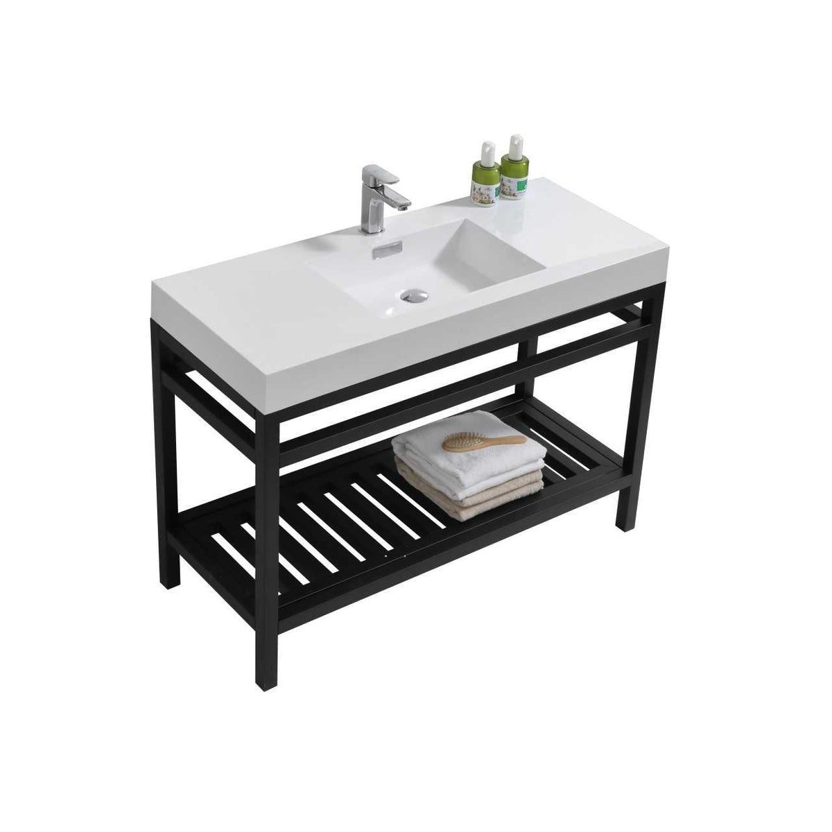 Cisco – Stainless Steel Console W/ White Acrylic Sink