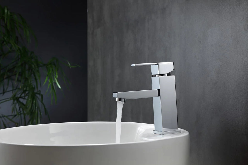 Aqua Piazza Single Lever Bathroom Vanity Faucet