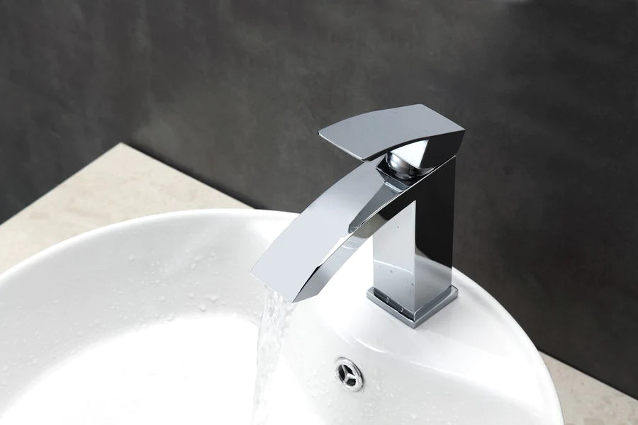 Aqua Balzo Single Lever Bathroom Vanity Faucet