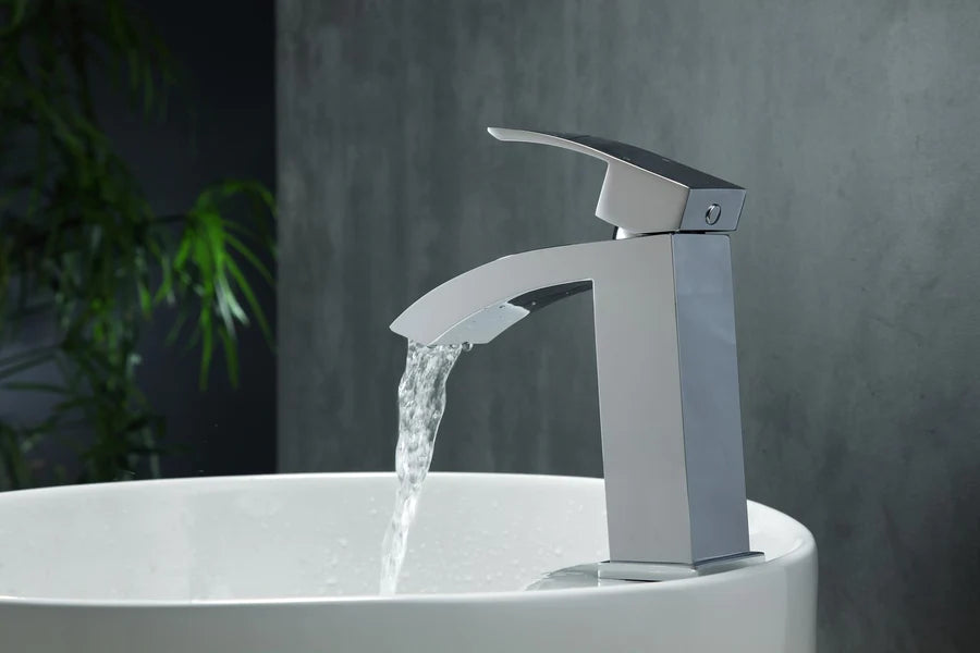 Aqua Balzo Single Lever Bathroom Vanity Faucet