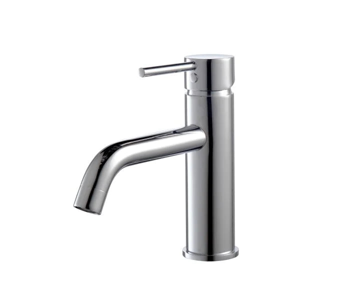 Aqua Rondo Single Hole Mount Bathroom Vanity Faucet