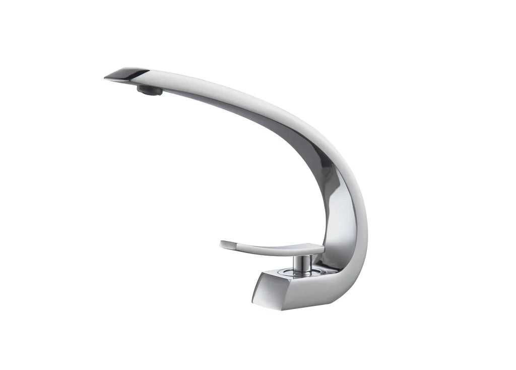 Aqua Arcco Single Lever Modern Bathroom Vanity Faucet