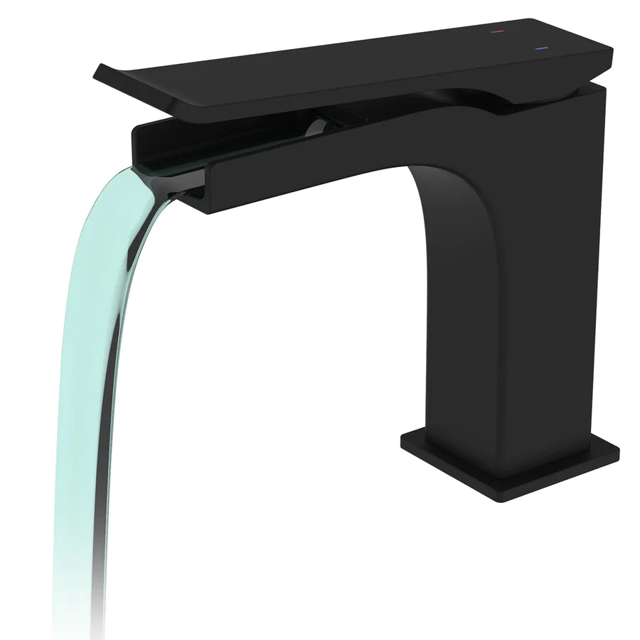 Aqua Cascata Single Lever Bathroom Vanity Faucet