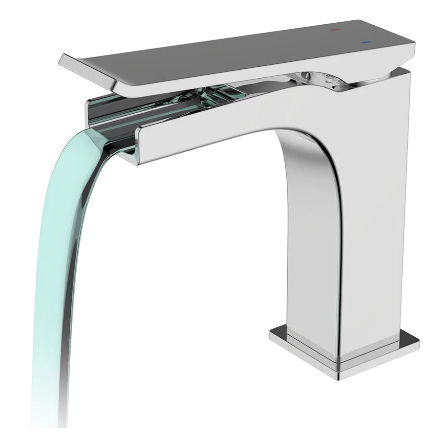Aqua Cascata Single Lever Bathroom Vanity Faucet