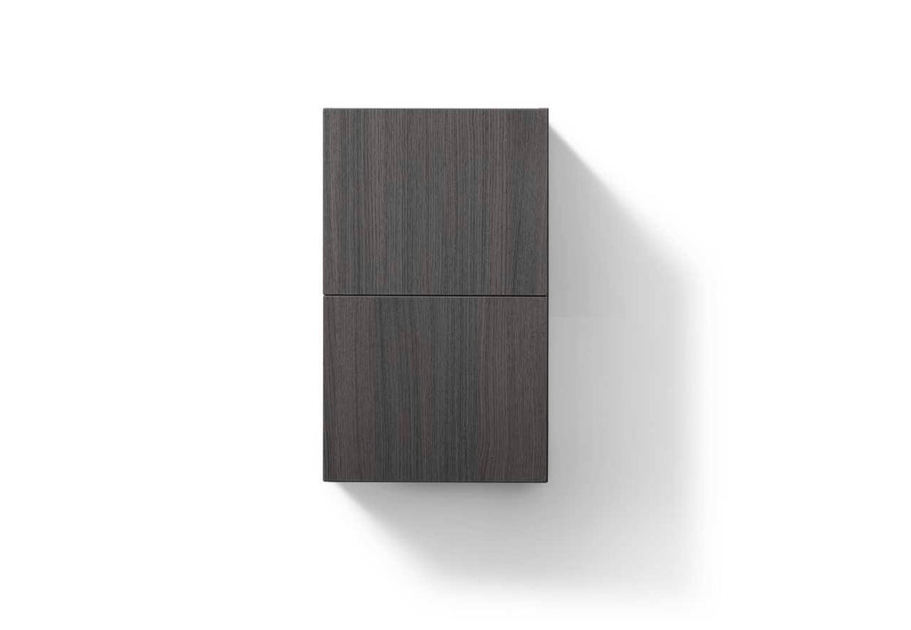 Bliss 14″ Wide by 24″ High Linen Side Cabinet With One Door in Gray Oak Finish