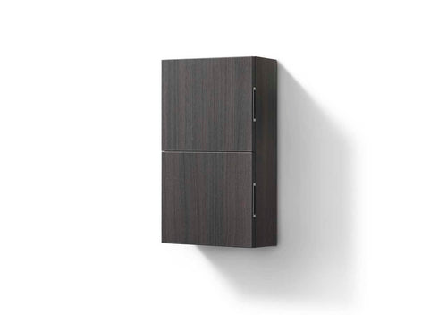 Bliss 14″ Wide by 24″ High Linen Side Cabinet With One Door in Gray Oak Finish