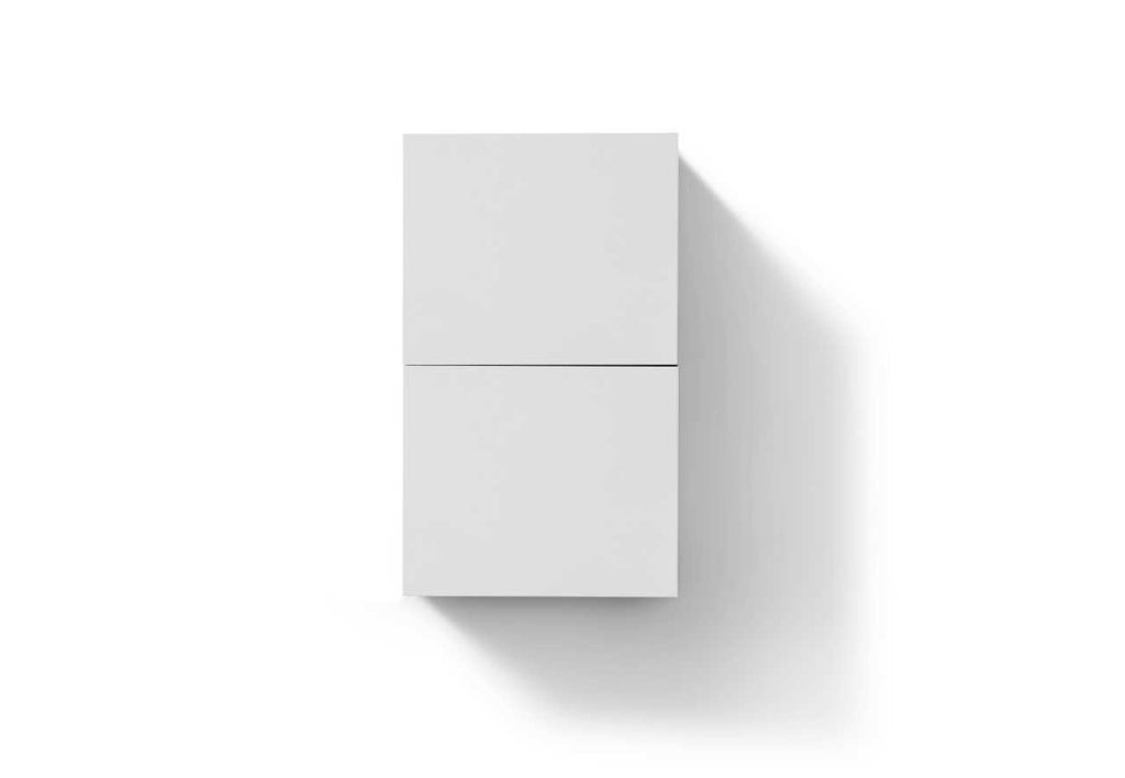 Bliss 14″ Wide by 24″ High Linen Side Cabinet With One Door in Gloss White Finish