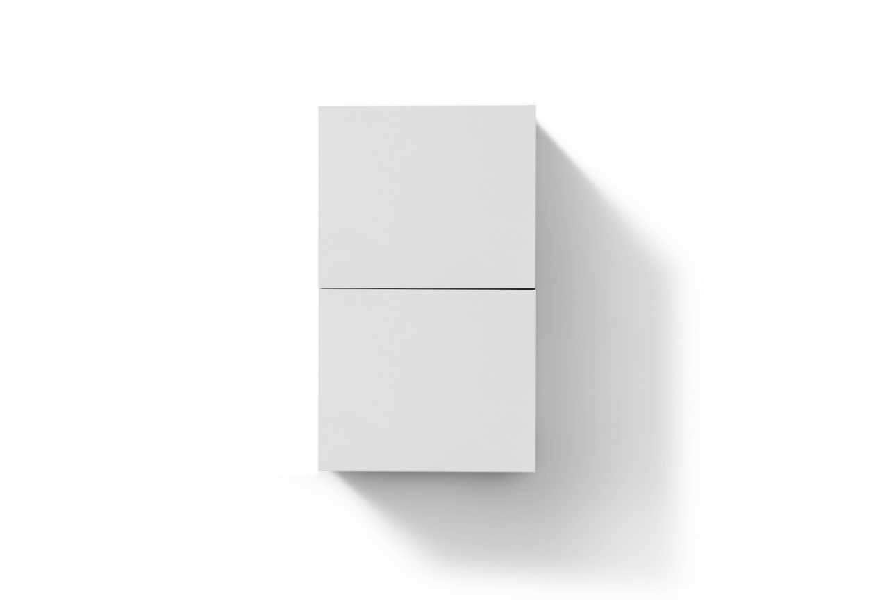Bliss 14″ Wide by 24″ High Linen Side Cabinet With One Door in Gloss White Finish