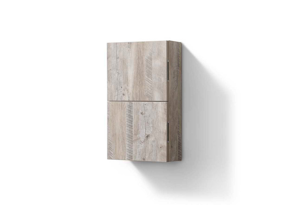 Bliss 14″ Wide by 24″ High Linen Side Cabinet With One Door in Nature Wood Finish