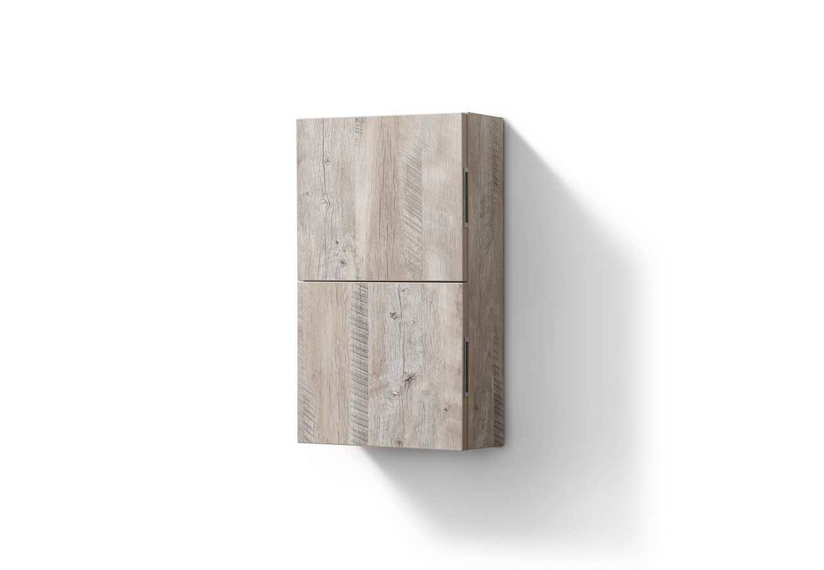 Bliss 14″ Wide by 24″ High Linen Side Cabinet With One Door in Nature Wood Finish