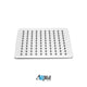 Aqua Piazza Brass Shower Set with 8″ Square Rain Shower and Tub Filler