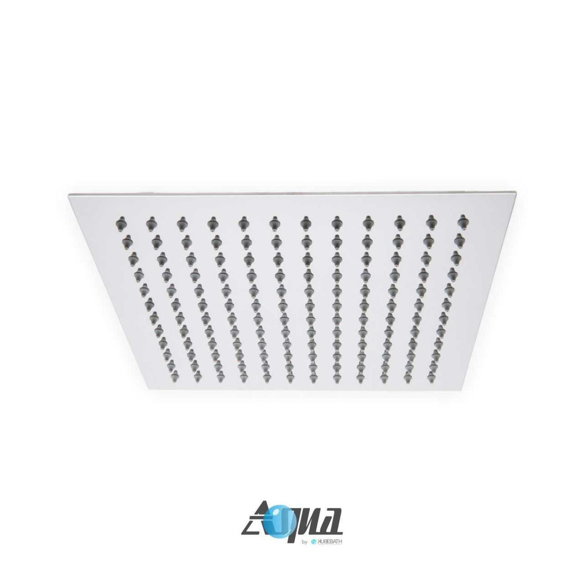 Aqua Piazza Brass Shower Set with 12″ Square Rain Shower, Handheld and Tub Filler
