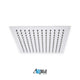 Aqua Piazza Brass Shower Set with 12″ Square Rain Shower, Handheld and Tub Filler