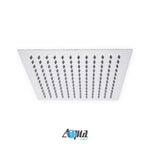 Aqua Piazza Brass Shower Set with 12″ Square Rain Shower and Tub Filler