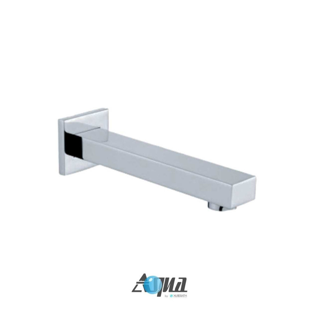 Aqua Piazza Brass Shower Set with 8″ Ceiling Mount Square Rain Shower, Tub Filler and 4 Body Jets